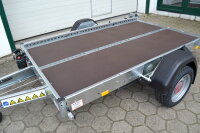 PKW Anh&auml;nger Fabrikat Stema Typ WOM XT mit Handpumpe STS XT 251x153 1300 kg
