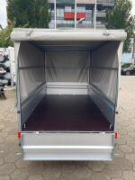 PKW Anh&auml;nger Fabrikat Stema Typ FT 7.5-20-10.1B mit Plane &amp; Spriegel 80 cm