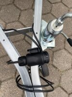 PKW Anh&auml;nger Fabrikat Stema Typ FT 7.5-20-10.1B mit Plane &amp; Spriegel 80 cm