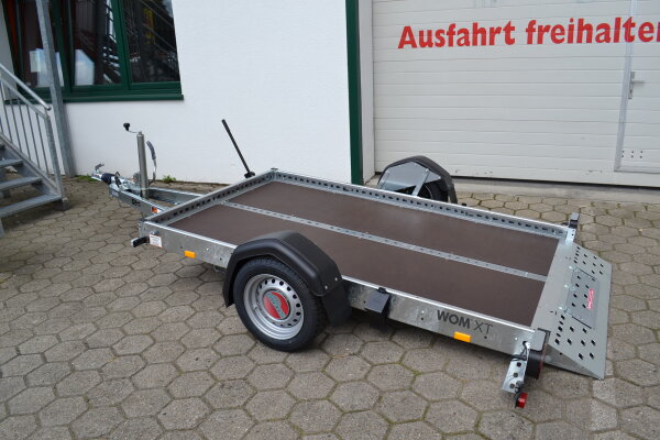 PKW Anhänger Fabrikat Stema Typ WOM XT mit Handpumpe STS XT 251x153 1500 kg
