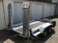 PKW Anh&auml;nger Fabrikat Brian James "Cargo Digger Plant 2 - 3,20x1,70m - 3500 kg mit Rampen &amp; RR
