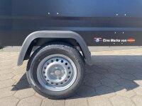 PKW Anh&auml;nger Fabrikat TPV Typ KT-EU 2 Pulverbeschichtet SCHWARZ