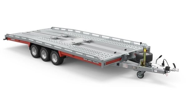 PKW Anhänger Fabrikat Brian James Typ: T Transporter - 5,00x2,10 m - 3.500kg 10 Zoll  inkl. 1,80m Rampen
