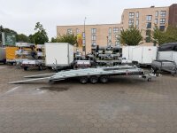 PKW Anh&auml;nger Fabrikat Brian James Typ: T Transporter - 5,00x2,24 m - 3.500kg 10 Zoll, inkl. 1,80m Rampen