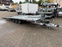 PKW Anh&auml;nger Fabrikat Brian James Typ: T Transporter - 5,00x2,24 m - 3.500kg 10 Zoll, inkl. 1,80m Rampen