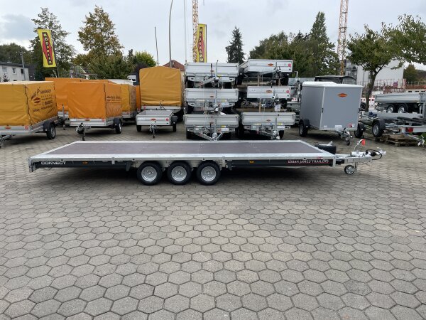 Pkw Anhänger Fabrikat: Brian James Trailer Typ: CarGO CONNECT 550x229 3,5 t tridem 10"