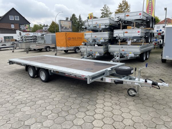 Pkw Anhänger Fabrikat: Brian James Trailer Typ: CarGO CONNECT 450x215 3,5 t tandem 12"