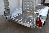 PKW Anh&auml;nger Fabrikat Brian James &quot;Cargo Digger Plant 2 - 2,80x1,30m - 3500 kg GG, 12&quot;, inkl. Rampen &amp; RR