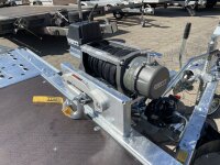 PKW Anh&auml;nger Fabrikat Brian James Typ: T Transporter - 5,50x2,24 m - 3.500kg 10 Zoll Auffahrklappe