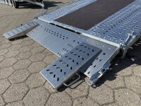 PKW Anh&auml;nger Fabrikat Brian James Typ: T Transporter - 5,50x2,24 m - 3.500kg 10 Zoll Auffahrklappe