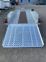PKW Anh&auml;nger Fabrikat Brian James "Cargo Digger Plant 2 - 3,20x1,70m - 3500 kg mit Klappe