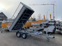 PKW Anh&auml;nger Fabrikat B&ouml;ckmann Typ DK-ST 3718-35 mit Gitteraufsatz 60 cm