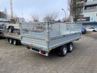 PKW Anh&auml;nger Fabrikat B&ouml;ckmann Typ DK-ST 3718-35 mit Gitteraufsatz 60 cm